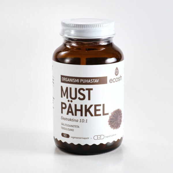 Musta pähkli ekstrakt 90tk, 45g Ecolab Life OÜ